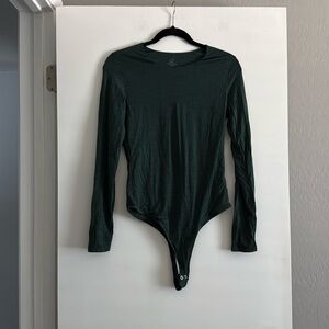 Woolx Sophia bodysuit green, M